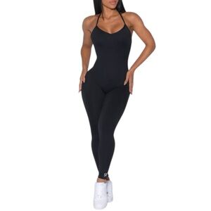 Bombshell Sportswear Sculpt Bodysuit size XL in Black